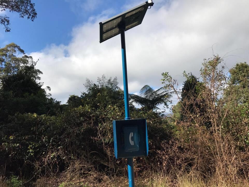 Emegrency SOS call box