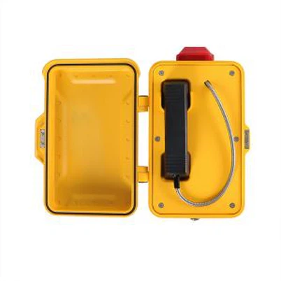 בחוץ טלפון Waterproof Waterproof תעשייתי עם מחוון LED JR101-CB-L אנלוגי