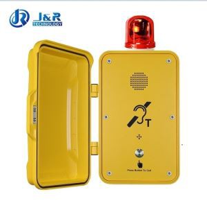 טלפון חירום ללא ידיים תעשייתיים עם משואה JR102-SC-L