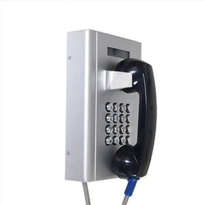 תצוגת LCD מקלדת מלאה טלפון בכלא