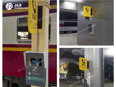 מערכת אינטרקום וידאו JR213-2B משפרת את יכולות התקשורת בפרויקט המטרו של תאילנד