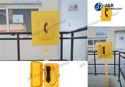 תקשורת חירום אמינה למתקן לטיהור שפכים של אבו דאבי
